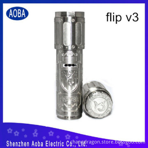 new arrival !!! high quality mechanical mod flip v3 mod